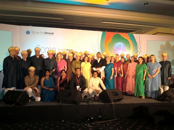 The Annual conference held by The Law Firm Network in Bangalore (India)