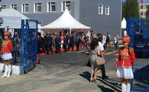 Sergey Vodolagin took part in the opening ceremony of new drill pipes production line of Hilong